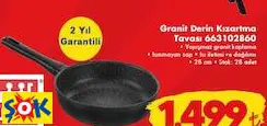 ZWİLLİNG GRANİT DERİN KIZARTMA TAVASI 663102860 ZWİLLİNG GRANİT DERİN KIZARTMA TAVASI 663102860